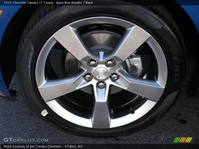 Aqua Blue Metallic / Black 2010 Chevrolet Camaro LT Coupe
