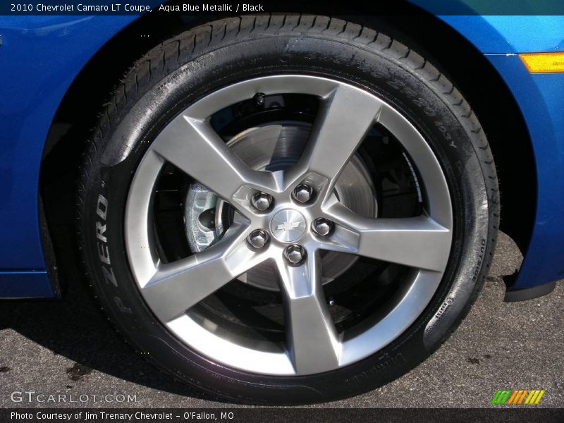 Aqua Blue Metallic / Black 2010 Chevrolet Camaro LT Coupe
