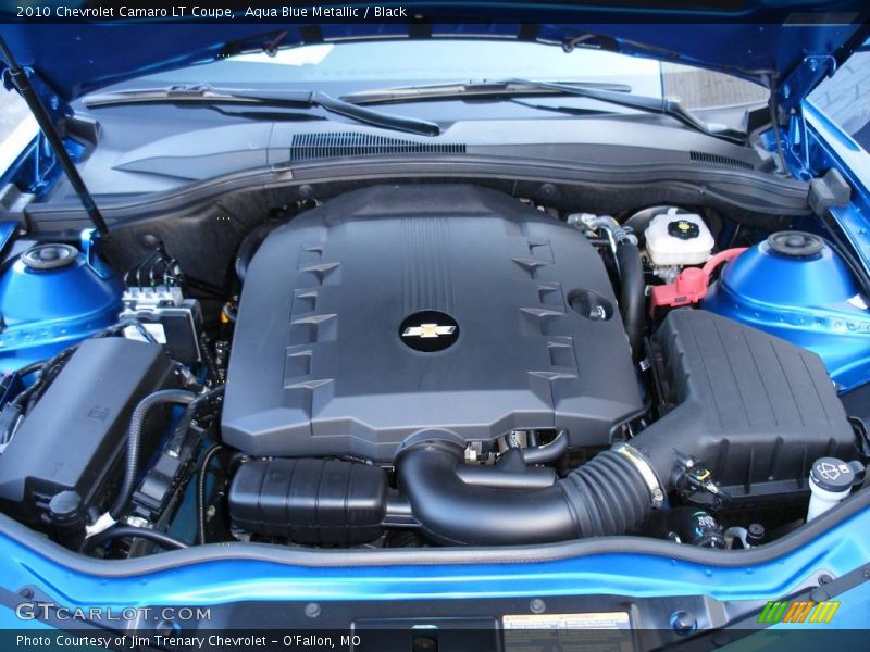 Aqua Blue Metallic / Black 2010 Chevrolet Camaro LT Coupe