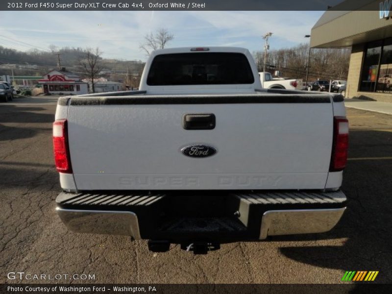 Oxford White / Steel 2012 Ford F450 Super Duty XLT Crew Cab 4x4