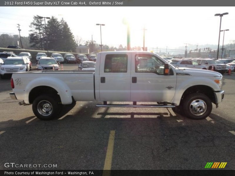 Oxford White / Steel 2012 Ford F450 Super Duty XLT Crew Cab 4x4