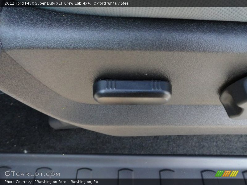 Oxford White / Steel 2012 Ford F450 Super Duty XLT Crew Cab 4x4