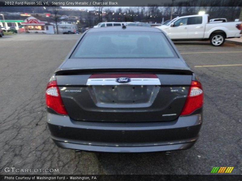 Sterling Grey Metallic / Charcoal Black 2012 Ford Fusion SEL V6