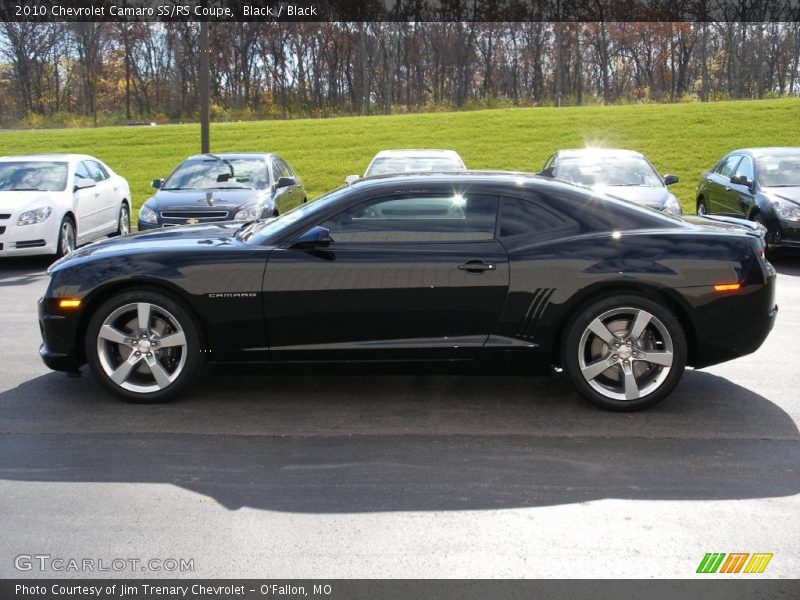 Black / Black 2010 Chevrolet Camaro SS/RS Coupe