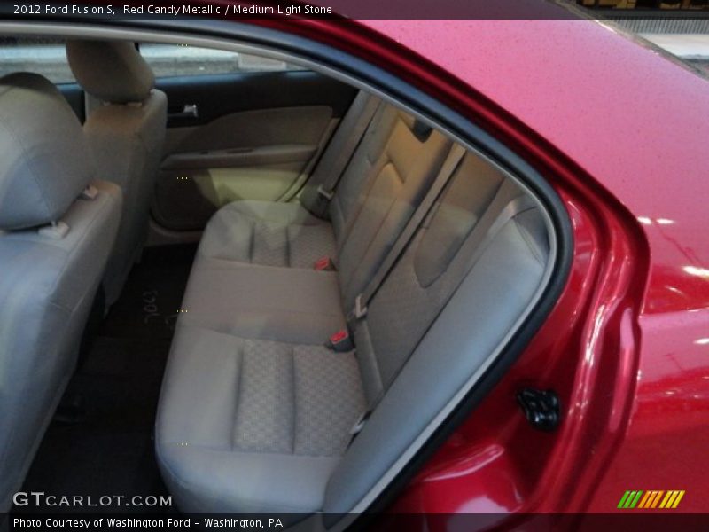 Red Candy Metallic / Medium Light Stone 2012 Ford Fusion S