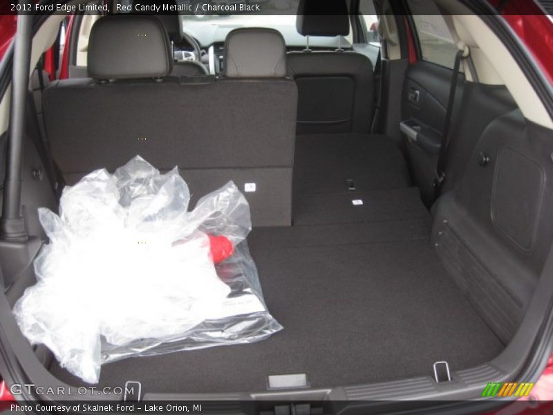 Red Candy Metallic / Charcoal Black 2012 Ford Edge Limited