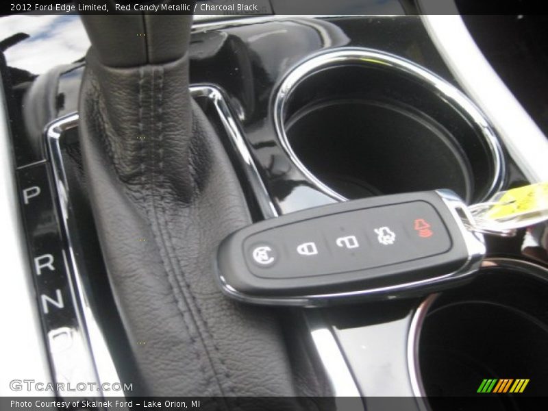 Red Candy Metallic / Charcoal Black 2012 Ford Edge Limited
