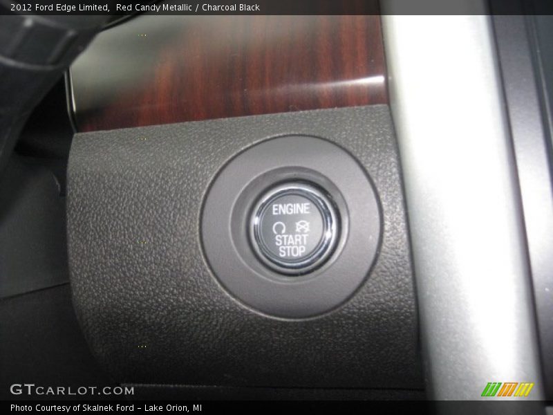 Red Candy Metallic / Charcoal Black 2012 Ford Edge Limited