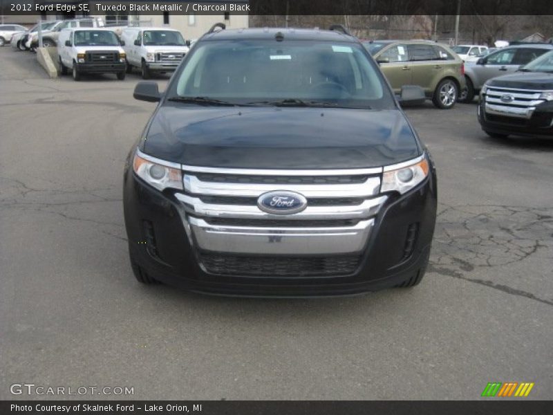 Tuxedo Black Metallic / Charcoal Black 2012 Ford Edge SE
