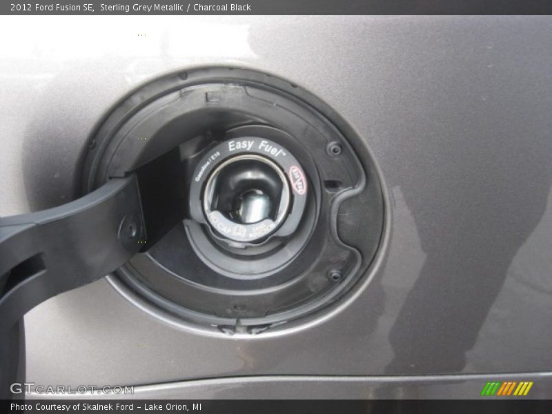 Sterling Grey Metallic / Charcoal Black 2012 Ford Fusion SE