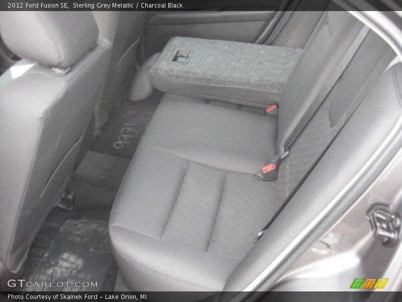 Sterling Grey Metallic / Charcoal Black 2012 Ford Fusion SE