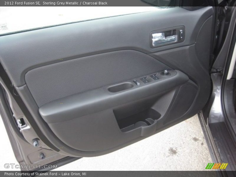 Sterling Grey Metallic / Charcoal Black 2012 Ford Fusion SE