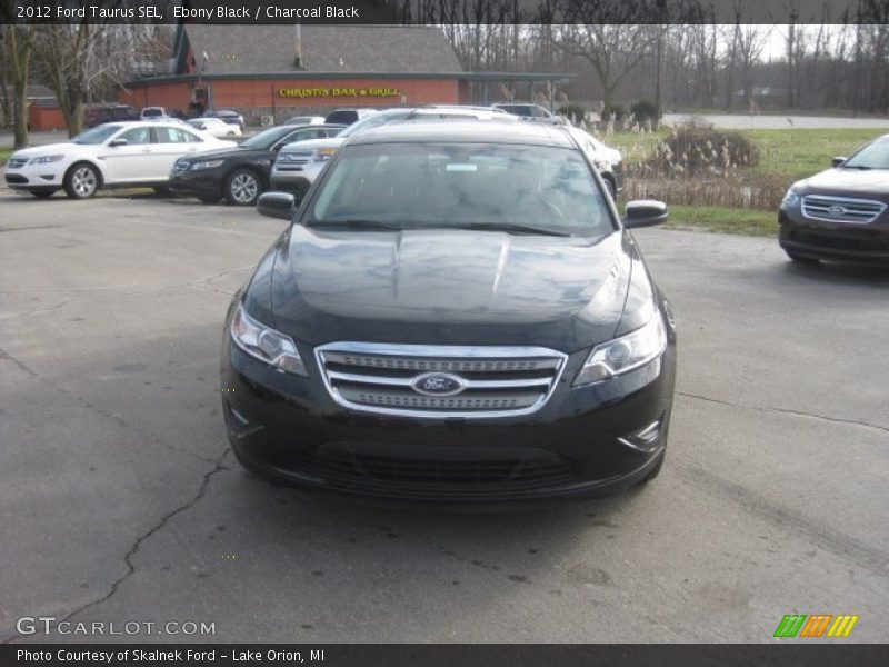Ebony Black / Charcoal Black 2012 Ford Taurus SEL