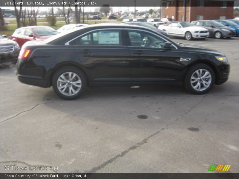 Ebony Black / Charcoal Black 2012 Ford Taurus SEL