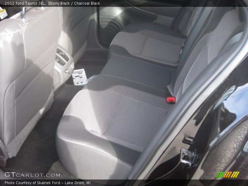 Ebony Black / Charcoal Black 2012 Ford Taurus SEL