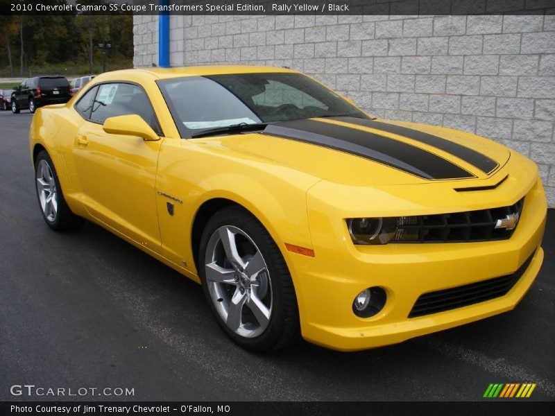 Rally Yellow / Black 2010 Chevrolet Camaro SS Coupe Transformers Special Edition