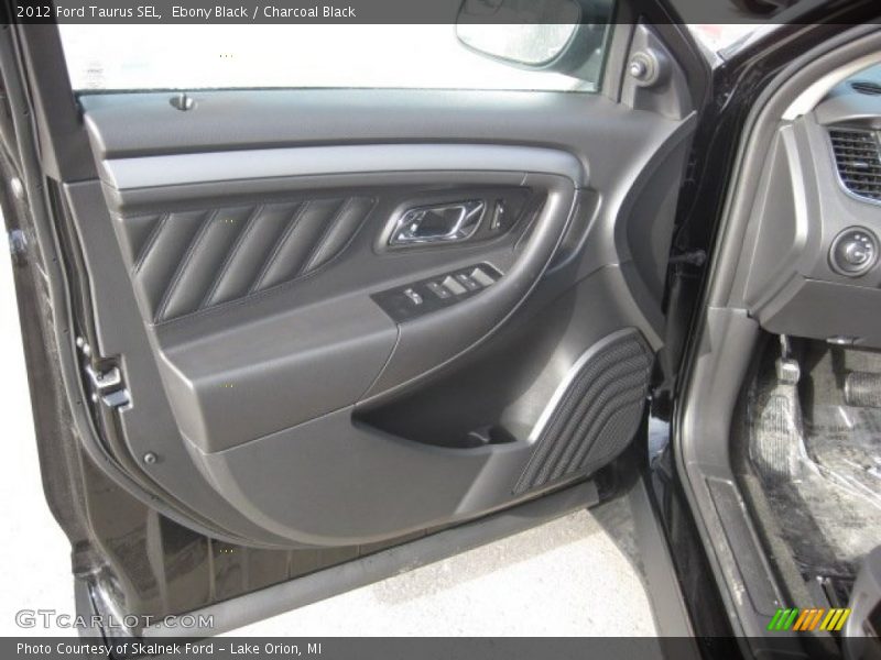 Ebony Black / Charcoal Black 2012 Ford Taurus SEL
