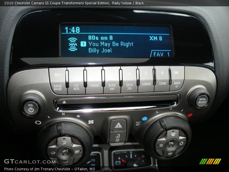 Audio System of 2010 Camaro SS Coupe Transformers Special Edition