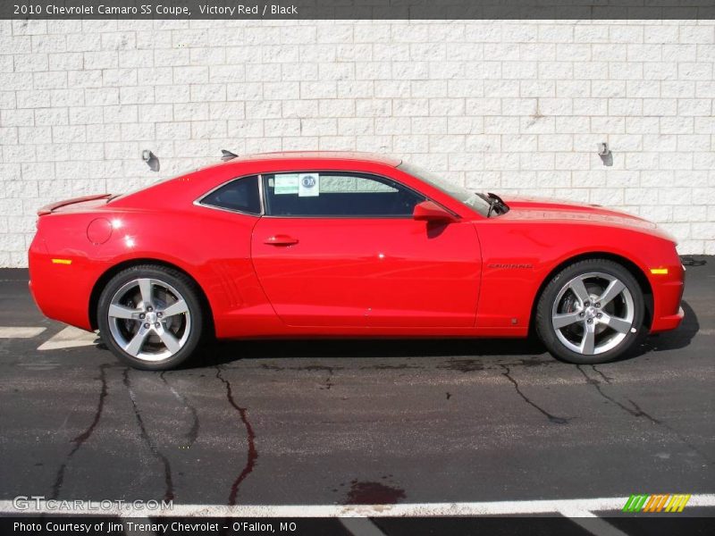 Victory Red / Black 2010 Chevrolet Camaro SS Coupe