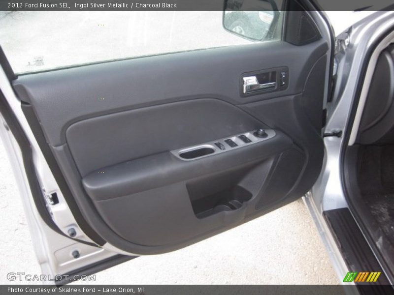 Ingot Silver Metallic / Charcoal Black 2012 Ford Fusion SEL