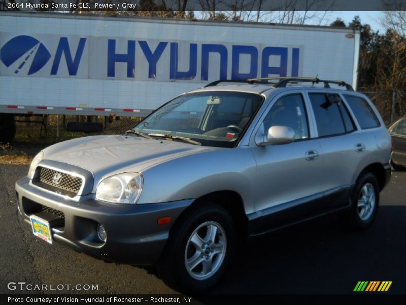 Pewter / Gray 2004 Hyundai Santa Fe GLS