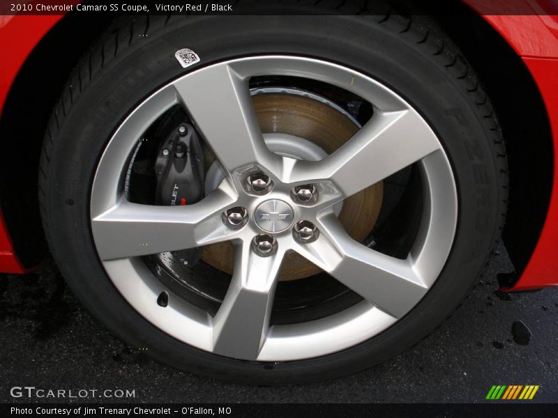 Victory Red / Black 2010 Chevrolet Camaro SS Coupe