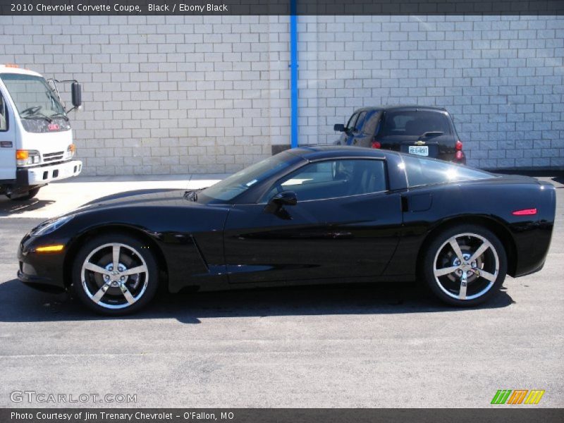 Black / Ebony Black 2010 Chevrolet Corvette Coupe
