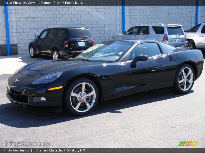 Black / Ebony Black 2010 Chevrolet Corvette Coupe