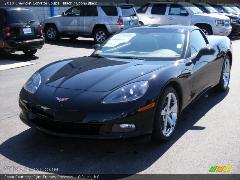 Black / Ebony Black 2010 Chevrolet Corvette Coupe