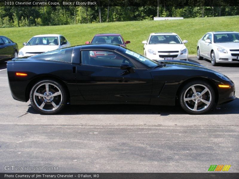 Black / Ebony Black 2010 Chevrolet Corvette Coupe
