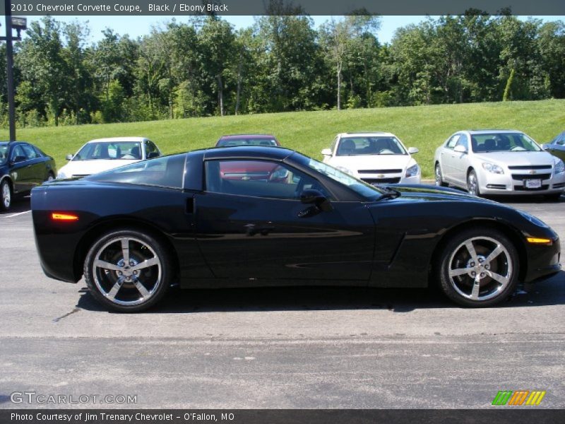 Black / Ebony Black 2010 Chevrolet Corvette Coupe