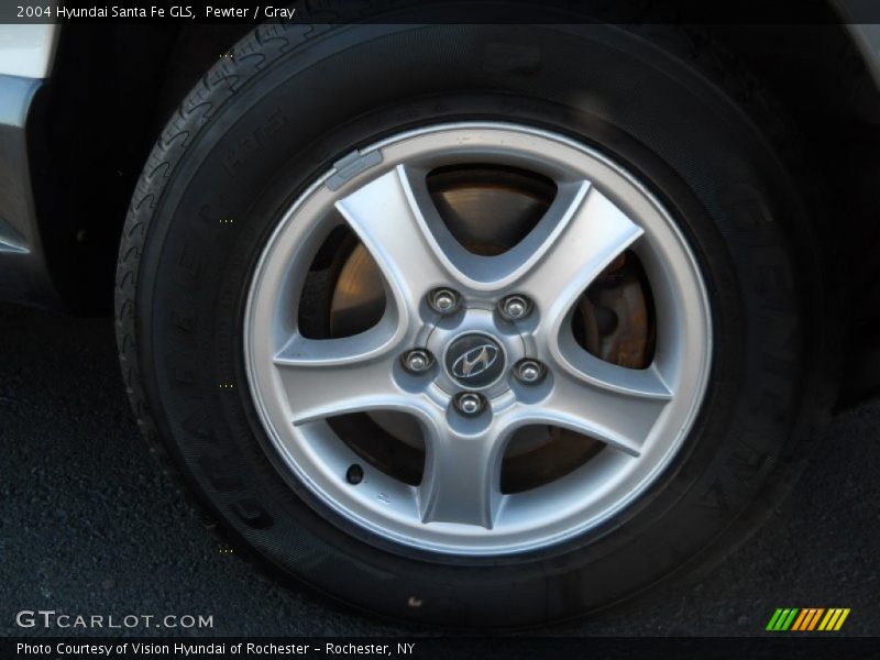 Pewter / Gray 2004 Hyundai Santa Fe GLS
