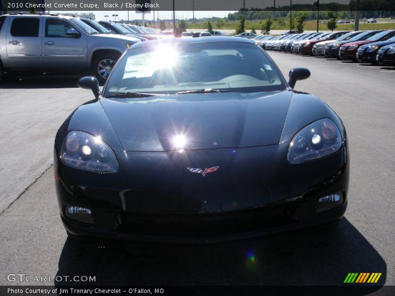 Black / Ebony Black 2010 Chevrolet Corvette Coupe