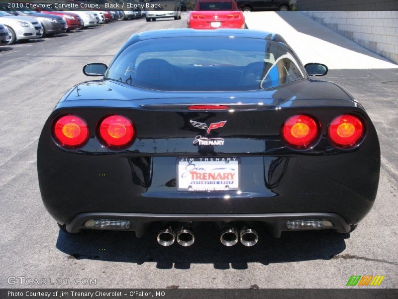 Black / Ebony Black 2010 Chevrolet Corvette Coupe