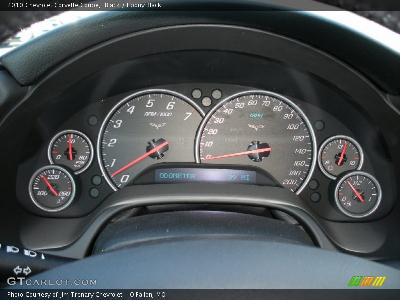  2010 Corvette Coupe Coupe Gauges