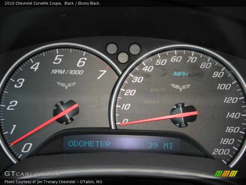 Black / Ebony Black 2010 Chevrolet Corvette Coupe