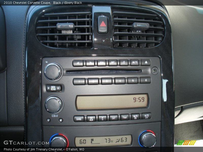 Black / Ebony Black 2010 Chevrolet Corvette Coupe