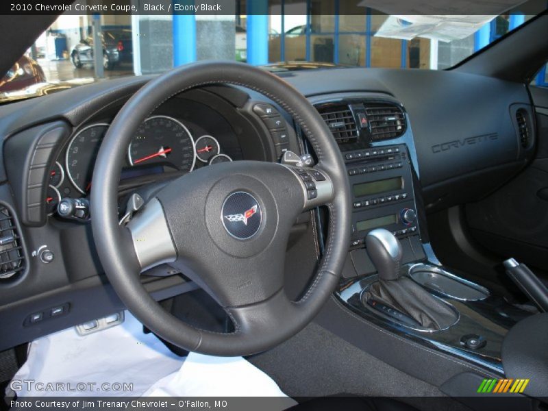 Black / Ebony Black 2010 Chevrolet Corvette Coupe
