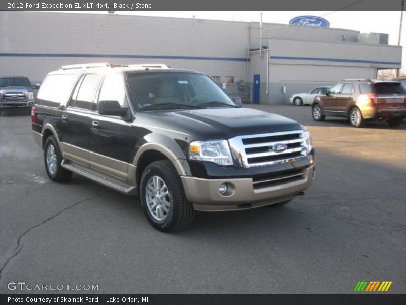 Black / Stone 2012 Ford Expedition EL XLT 4x4