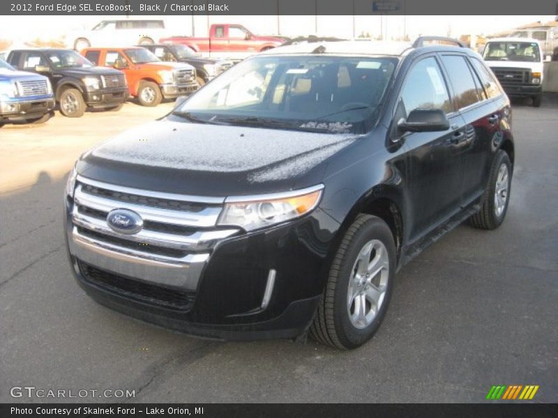 Black / Charcoal Black 2012 Ford Edge SEL EcoBoost