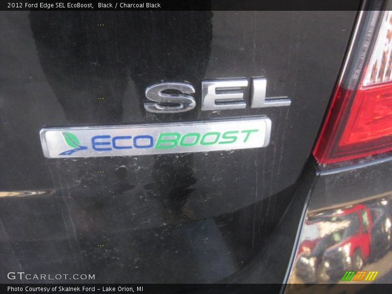Black / Charcoal Black 2012 Ford Edge SEL EcoBoost