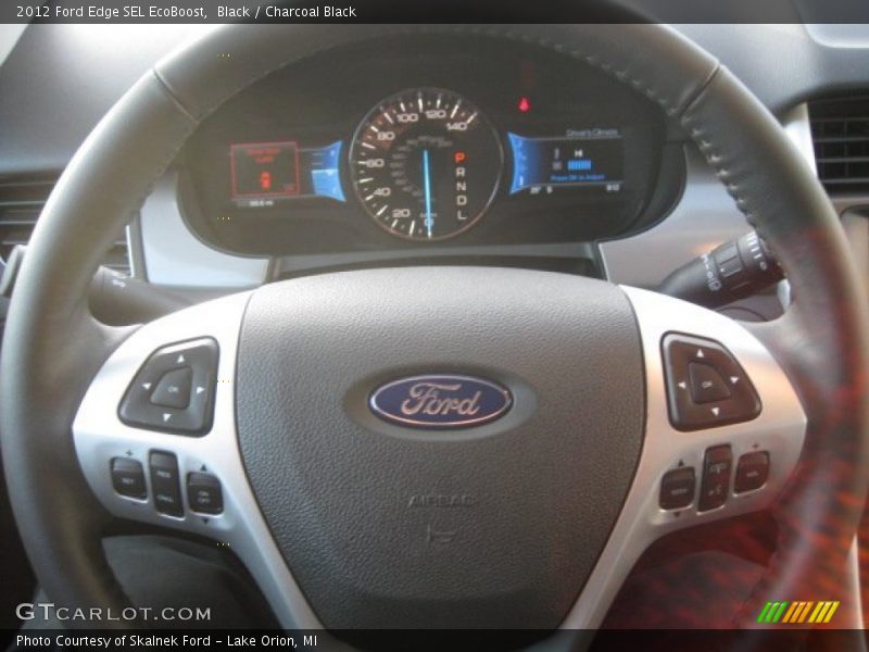 Black / Charcoal Black 2012 Ford Edge SEL EcoBoost