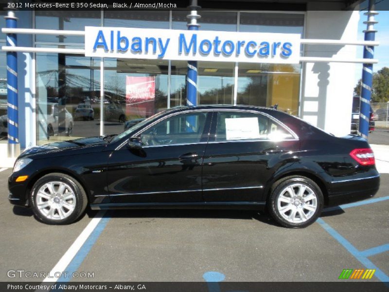 Black / Almond/Mocha 2012 Mercedes-Benz E 350 Sedan