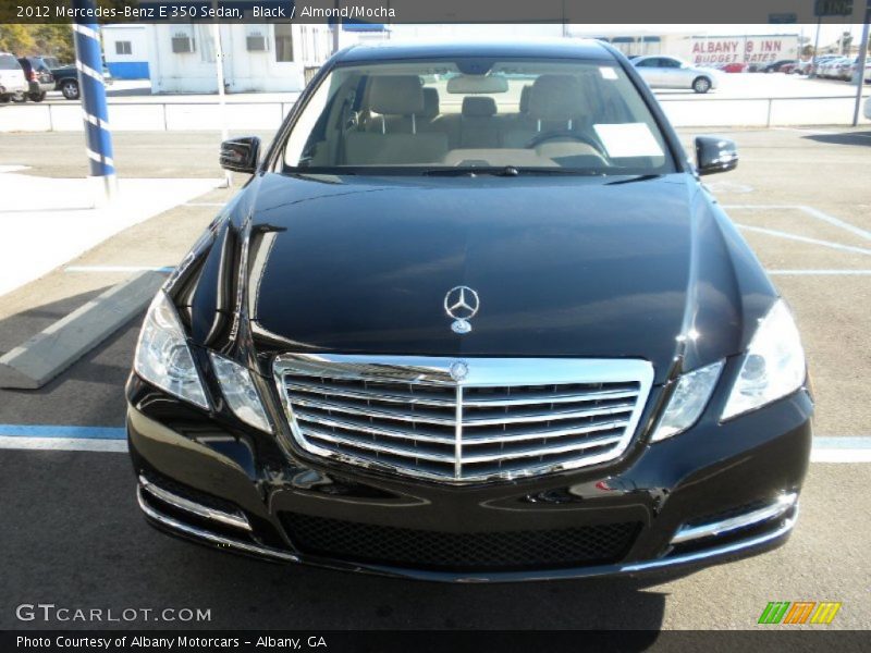 Black / Almond/Mocha 2012 Mercedes-Benz E 350 Sedan