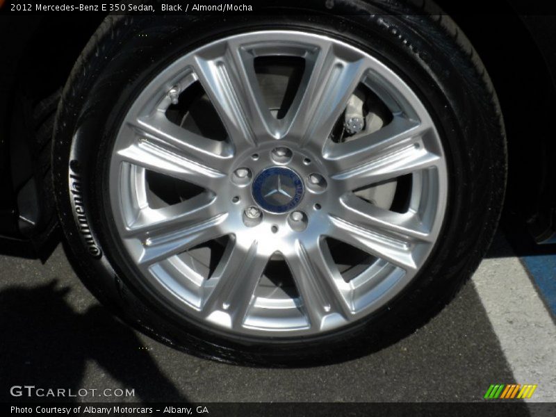 Black / Almond/Mocha 2012 Mercedes-Benz E 350 Sedan
