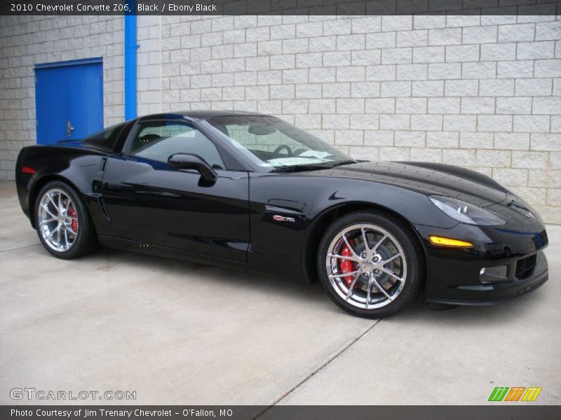 Black / Ebony Black 2010 Chevrolet Corvette Z06