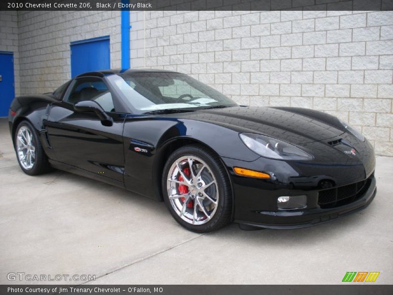 Black / Ebony Black 2010 Chevrolet Corvette Z06