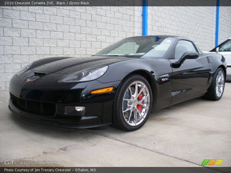 Front 3/4 View of 2010 Corvette Z06