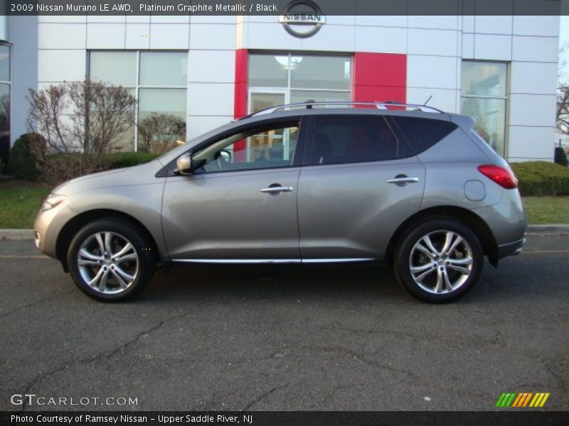 Platinum Graphite Metallic / Black 2009 Nissan Murano LE AWD