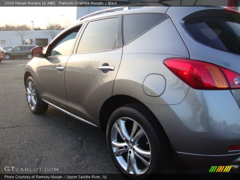 Platinum Graphite Metallic / Black 2009 Nissan Murano LE AWD